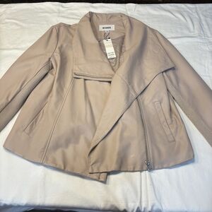 BB Dakota By Steve Madden Faux Leather Street Jacket